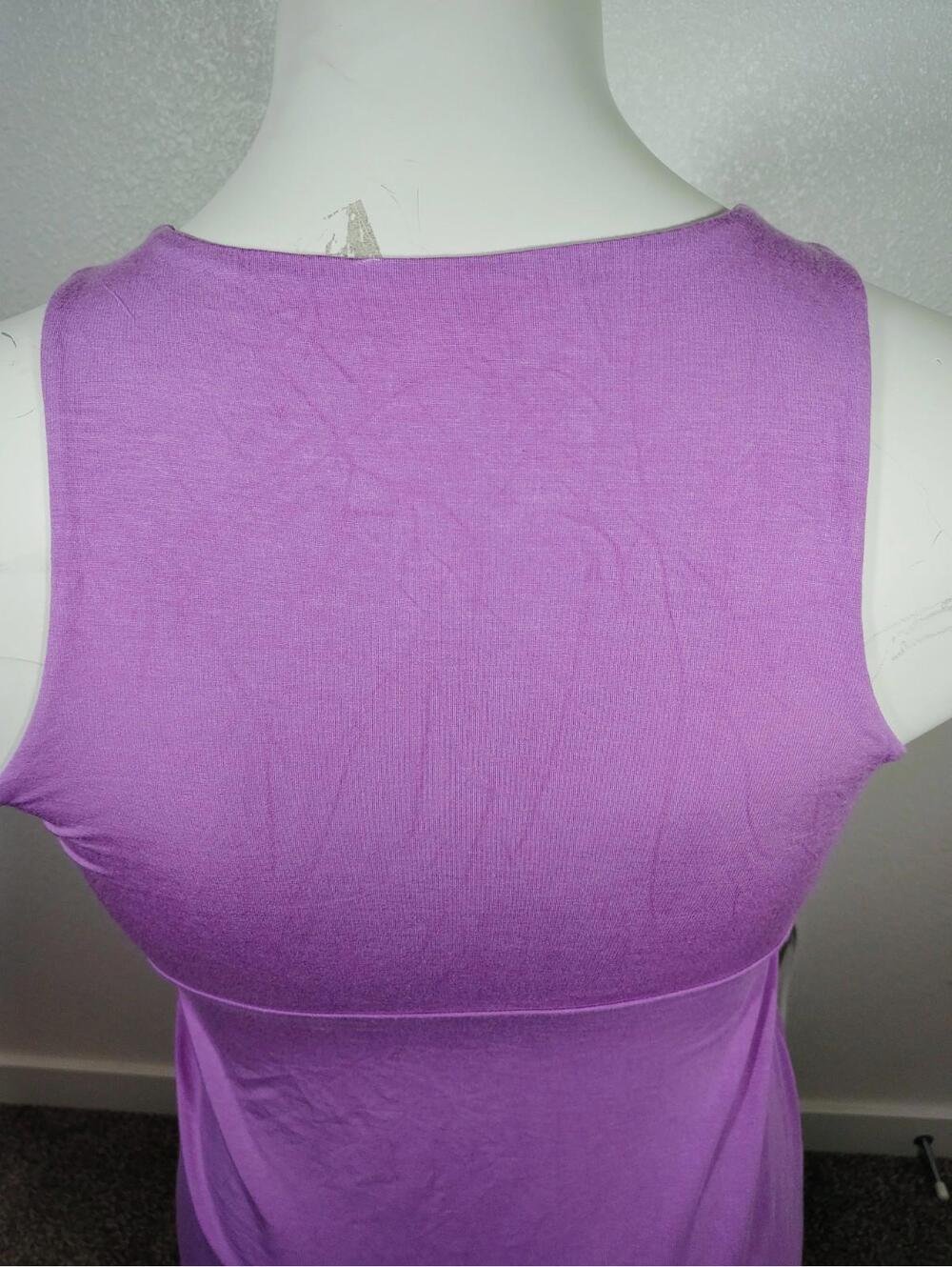 ATHLETA PURPLE DRESS SLEEVELESS Stretch Sz S Spring Summer - Picture 4 of 9